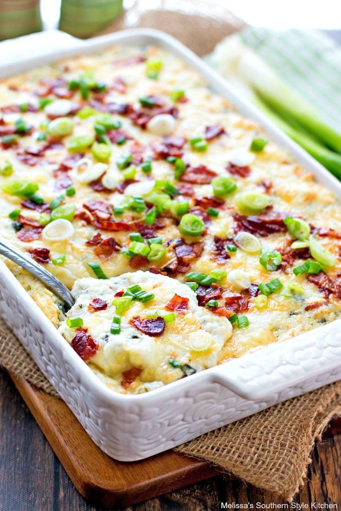 Southern Grits and Greens Casserole
