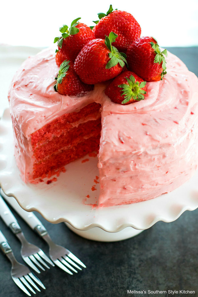 Easy Strawberry Layer Cake