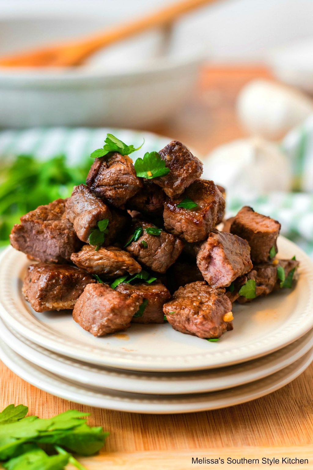 Garlic Butter Steak Bites