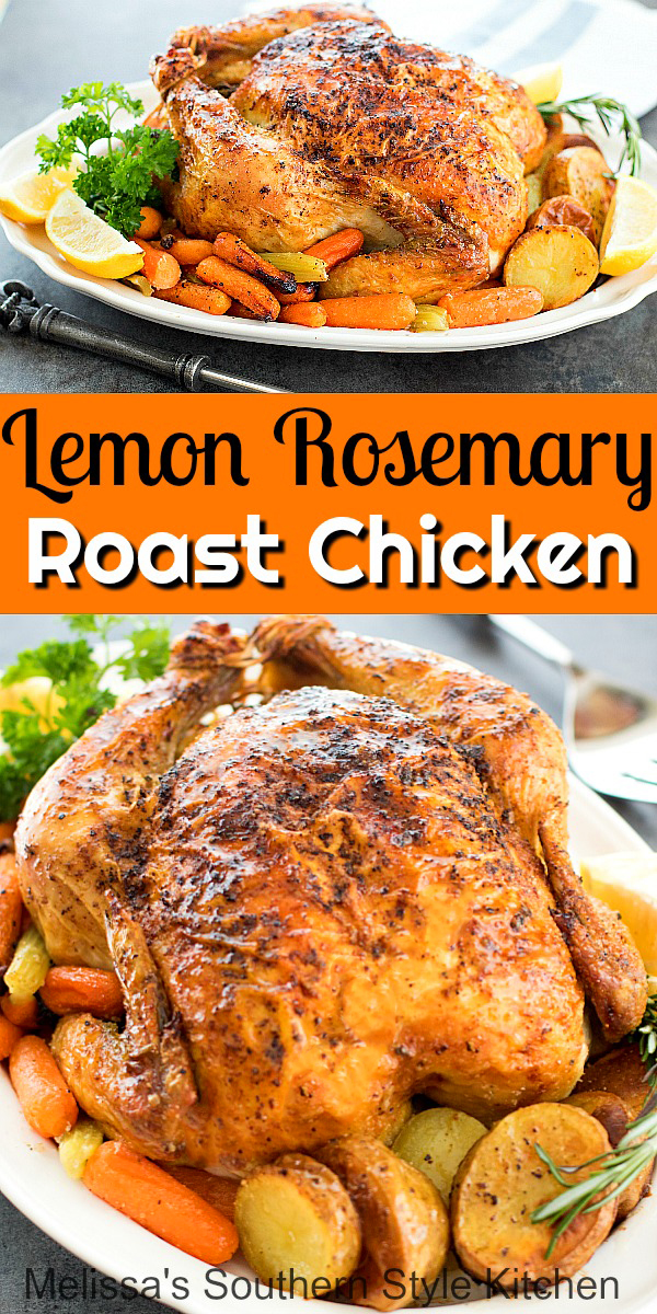 Lemon Rosemary Roast Chicken Recipe