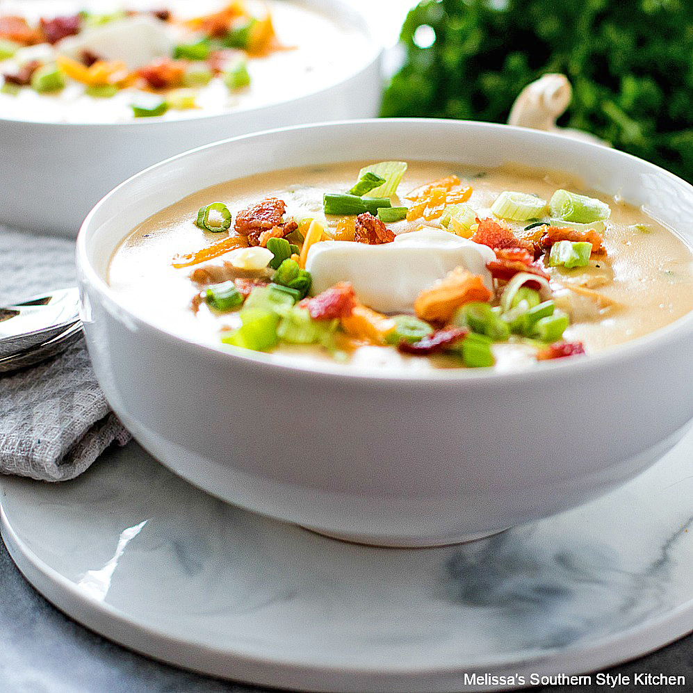 Fully Loaded Smashed Potato Soup-image