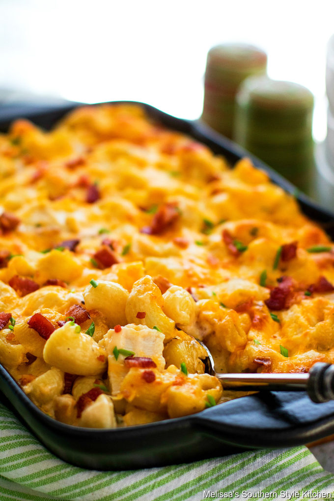 Chicken Bacon Ranch Mac and Cheese