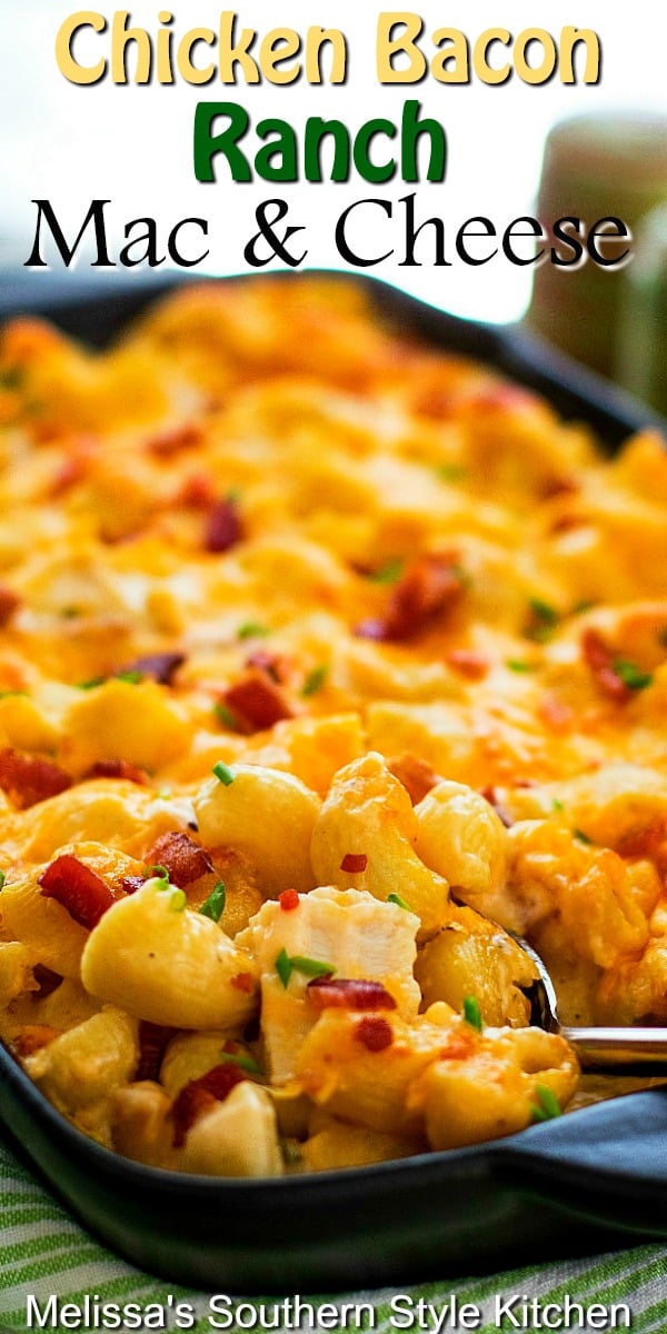 Chicken Bacon Ranch Mac and Cheese Recipe