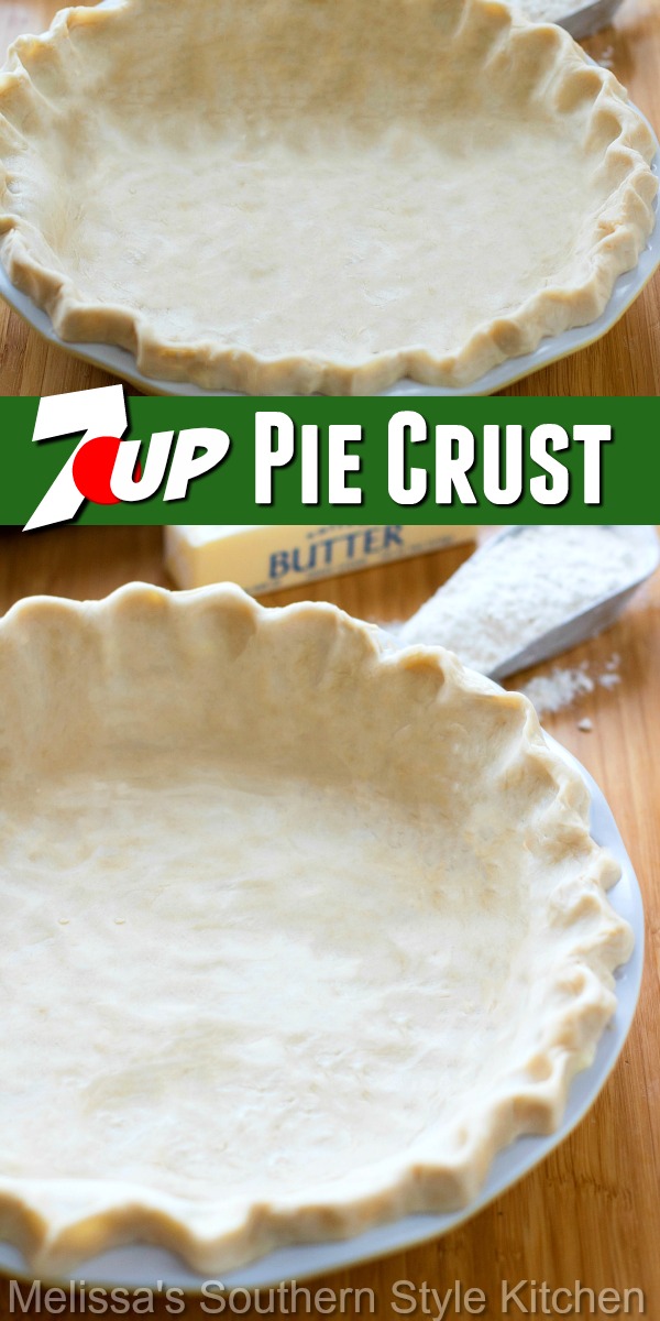 This light and flaky pie crust can be used for sweet and savory pies #7uppiecrust #piecrustrecipes #bestpiecrust #flakypiecrust #7Up #pierecipes #desserts #dessertfoodrecipes #holidaybaking #southernfood #southernrecipes