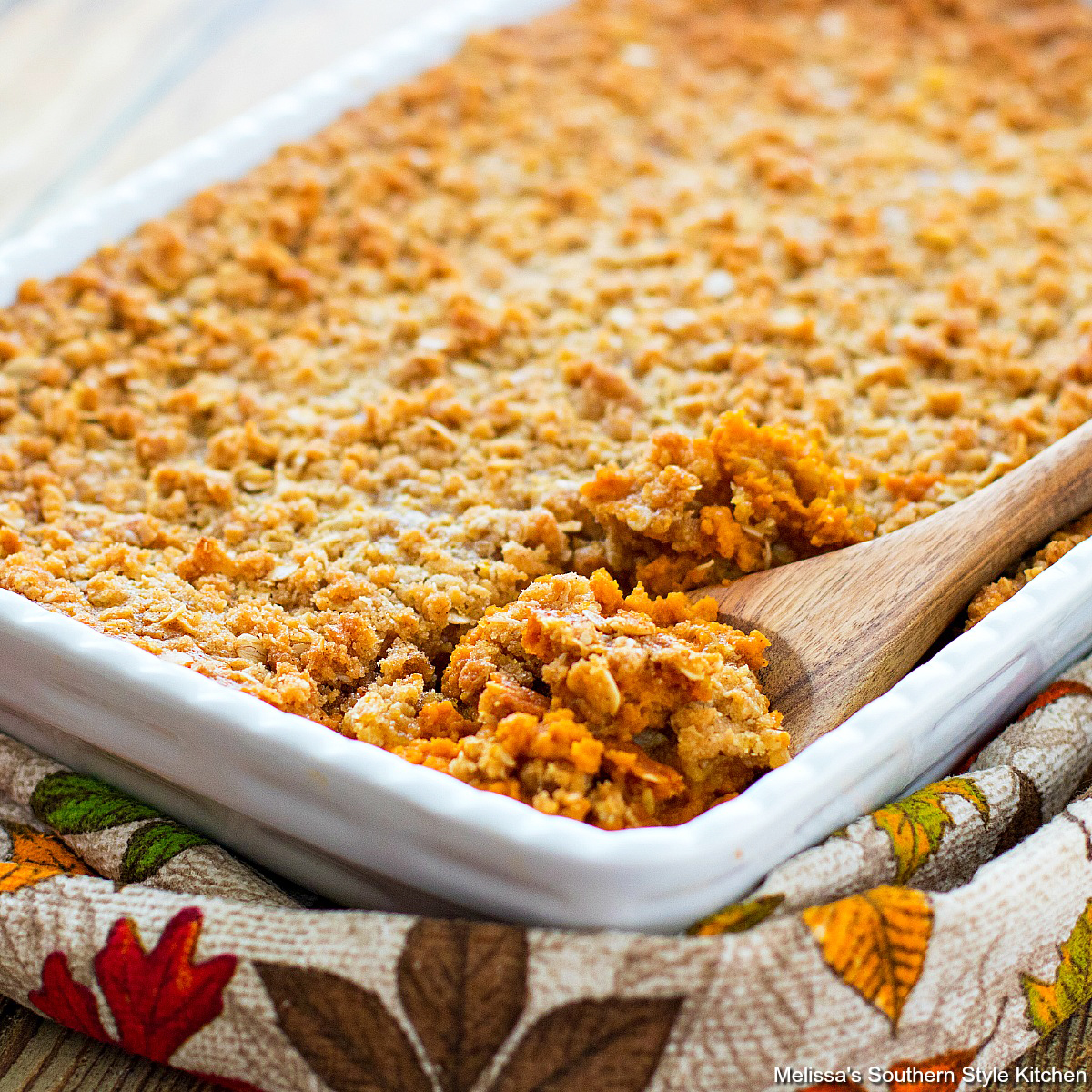 Pumpkin Pie Crumble Melissassouthernstylekitchen Com