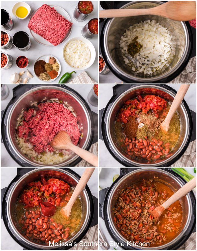 Instant Pot Beef and Bean Chili recipe