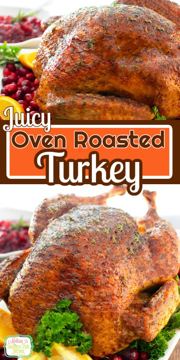 Oven Roasted Turkey Recipe - melissassouthernstylekitchen.com