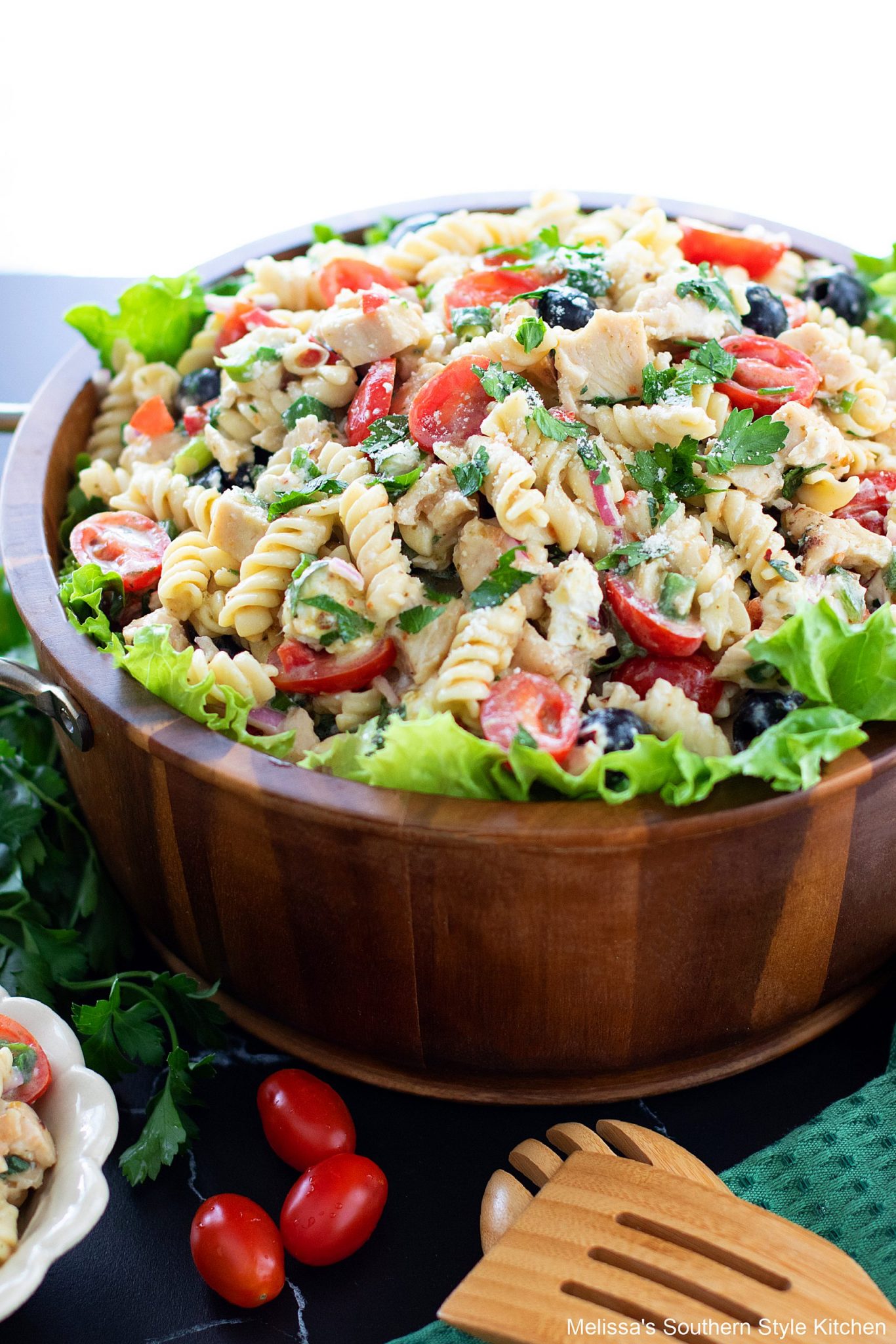 Pasta Salad with Grilled Chicken 