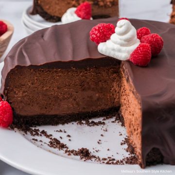 Double Chocolate Cheesecake