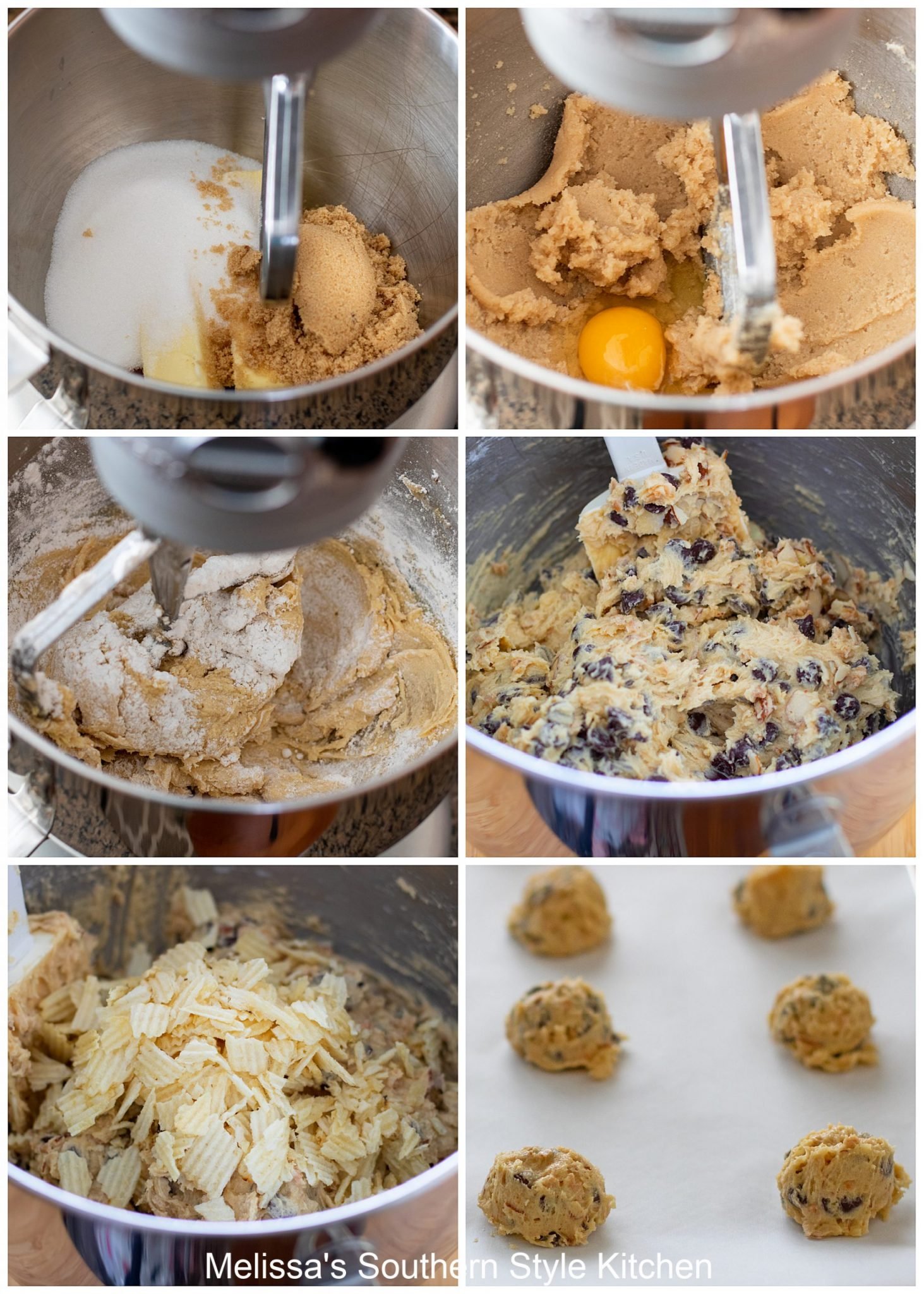 Potato Chip Chocolate Chip Cookies ingredients
