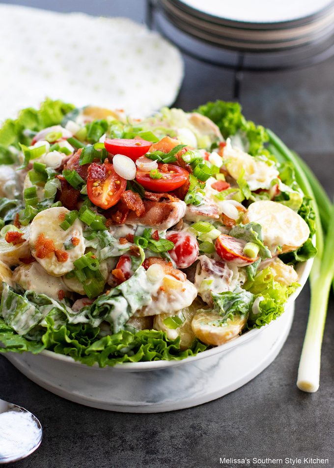 best ever BLT Potato Salad recipe
