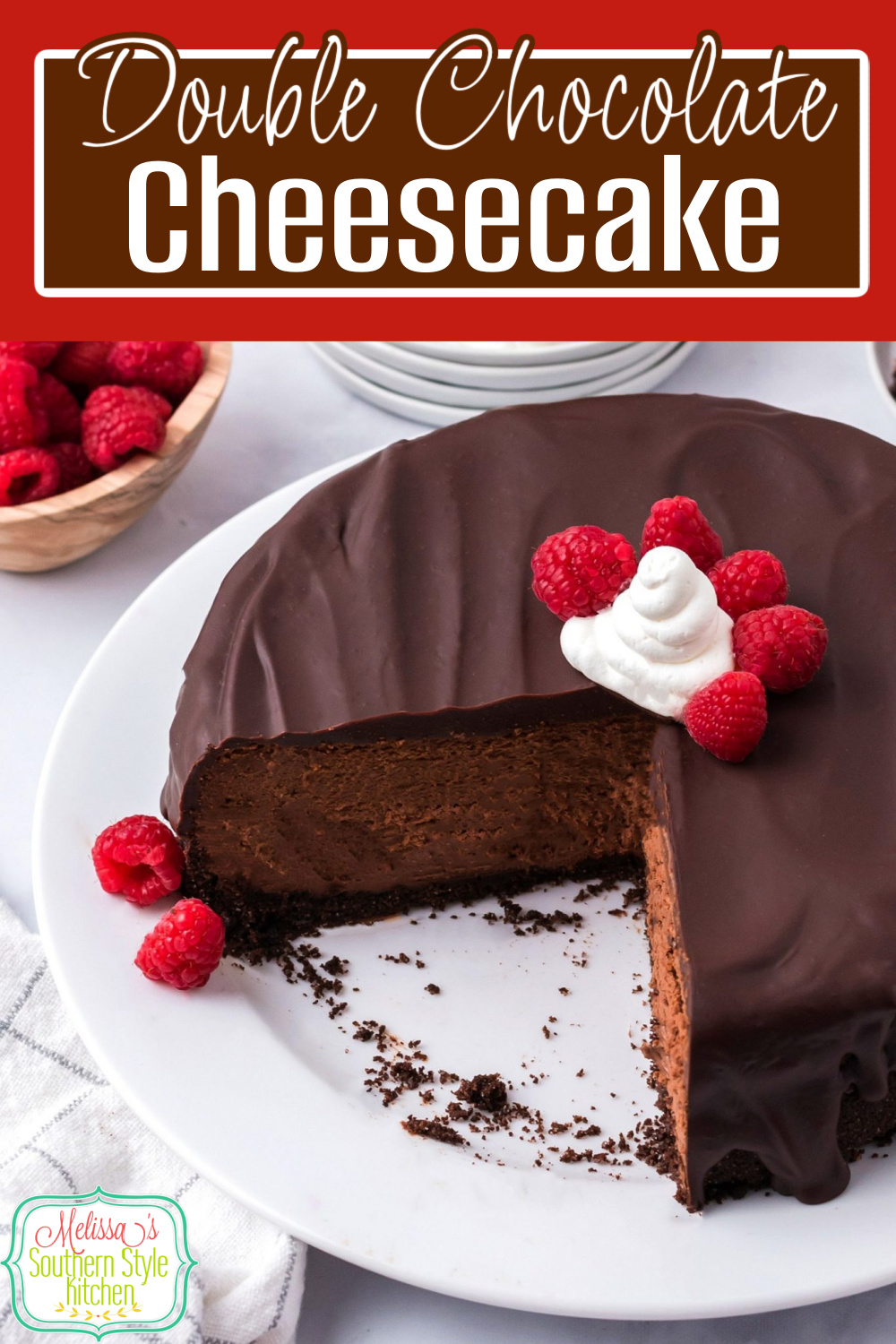 double-chocolate-cheesecake-pin via @melissasssk