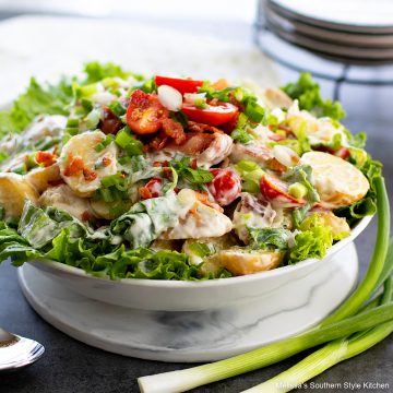 easy BLT Potato Salad