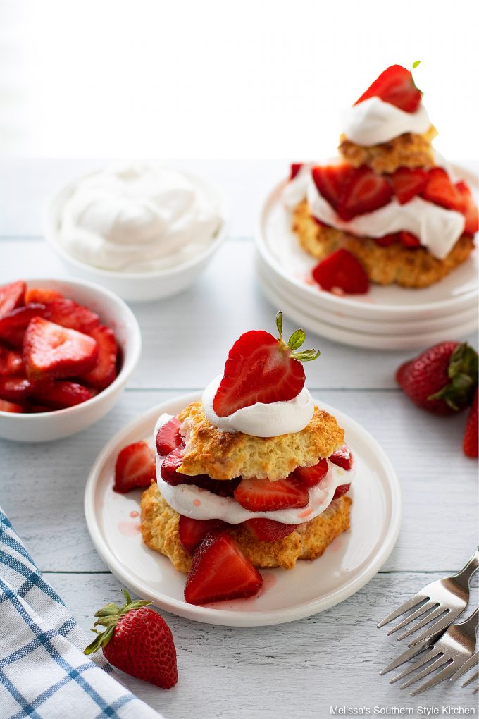 easy recipe for Strawberry Shortcake
