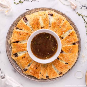 best French Dip Crescent Ring recipe