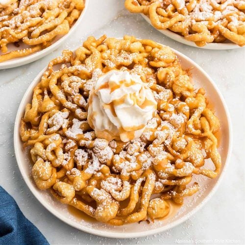Funnel cake recipe VIDEO  delicious and easy homemade funnel cake