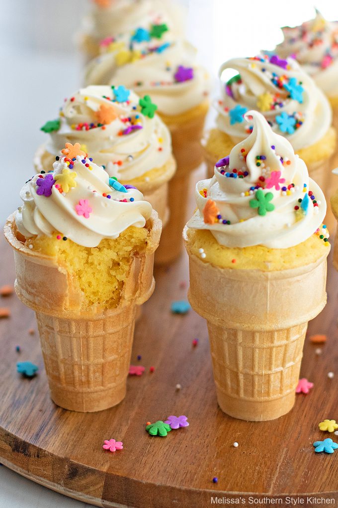 easy Ice Cream Cone Cupcakes 