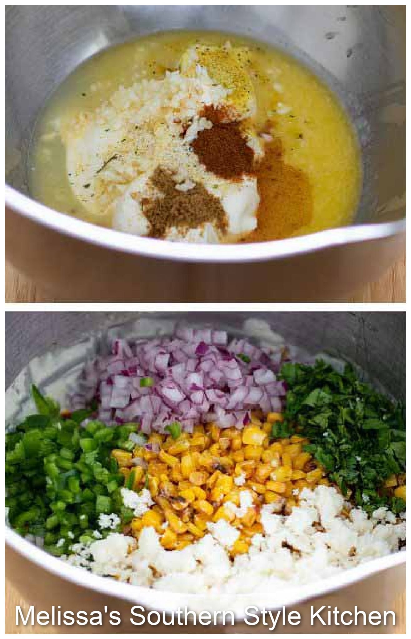 ingredients to make Mexican Street Corn Salad 