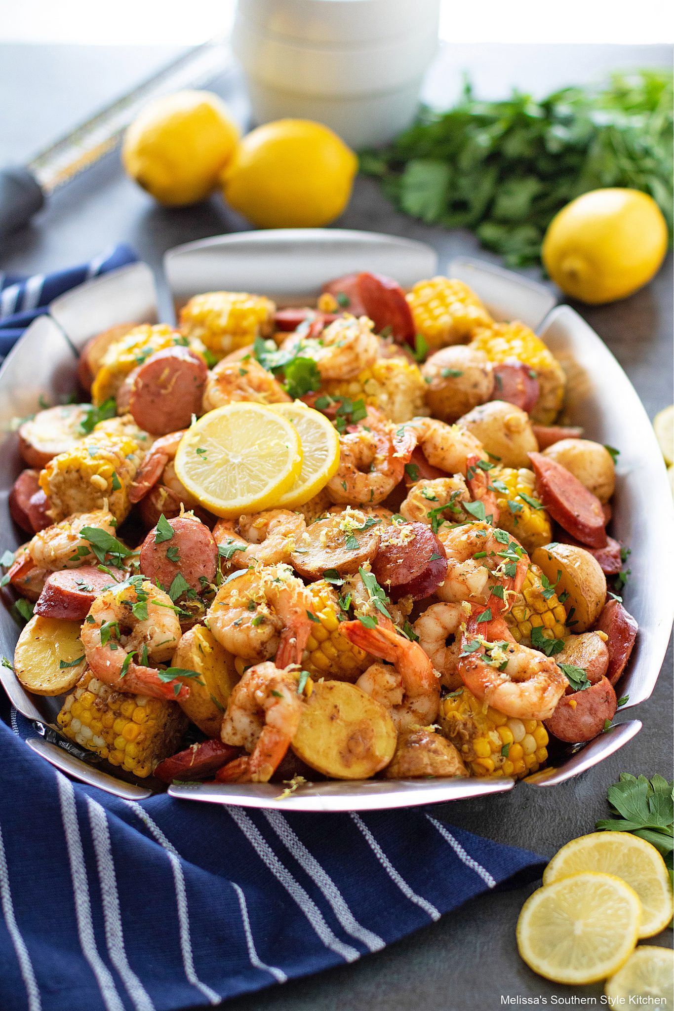 quick and easy Sheet Pan Shrimp Boil