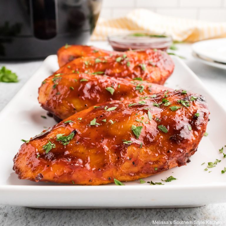 Air Fryer Barbecue Chicken Breasts