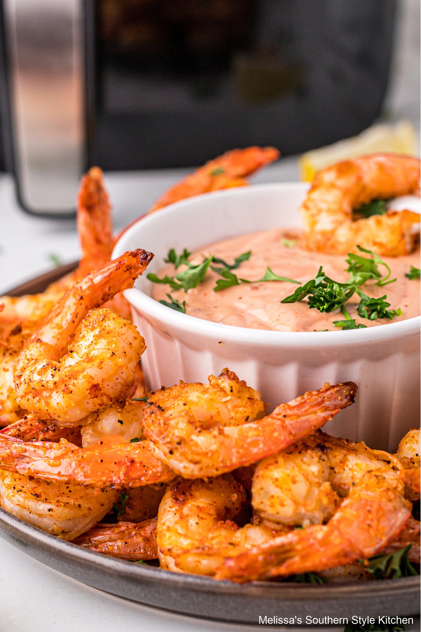 air-fryer-shrimp-with-spicy-remoulade-sauce