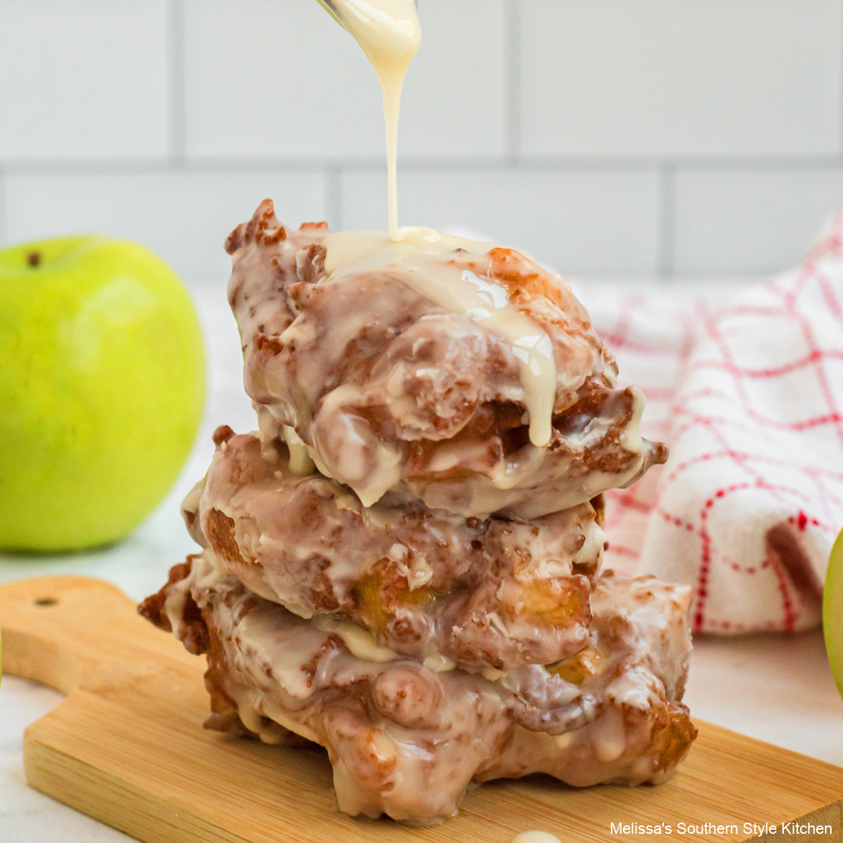 Apple Fritters Recipe - melissassouthernstylekitchen.com
