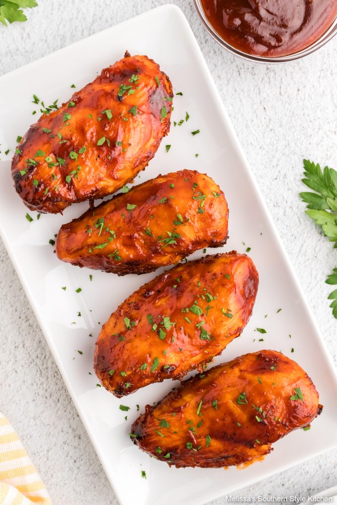 plated-barbecue-chicken-breasts