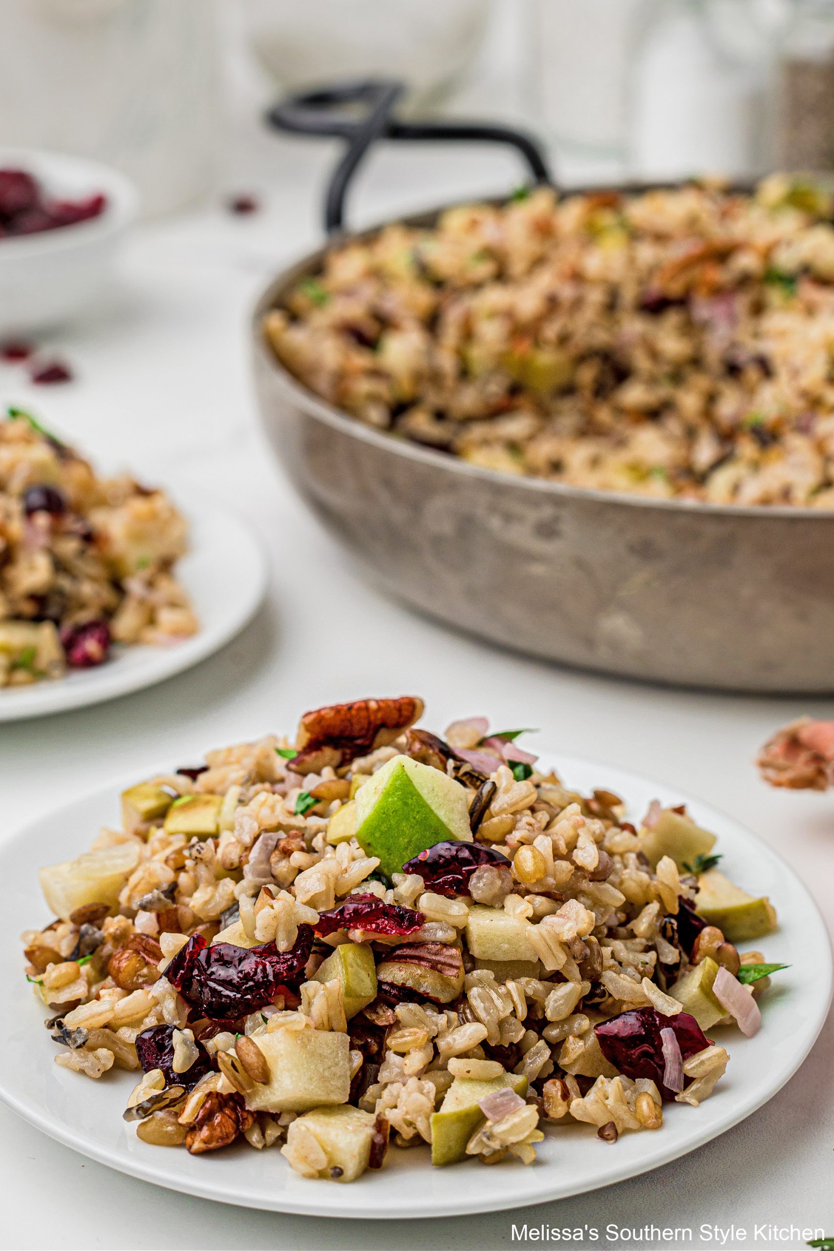 plated-cranberry-apple-rice-pilaf