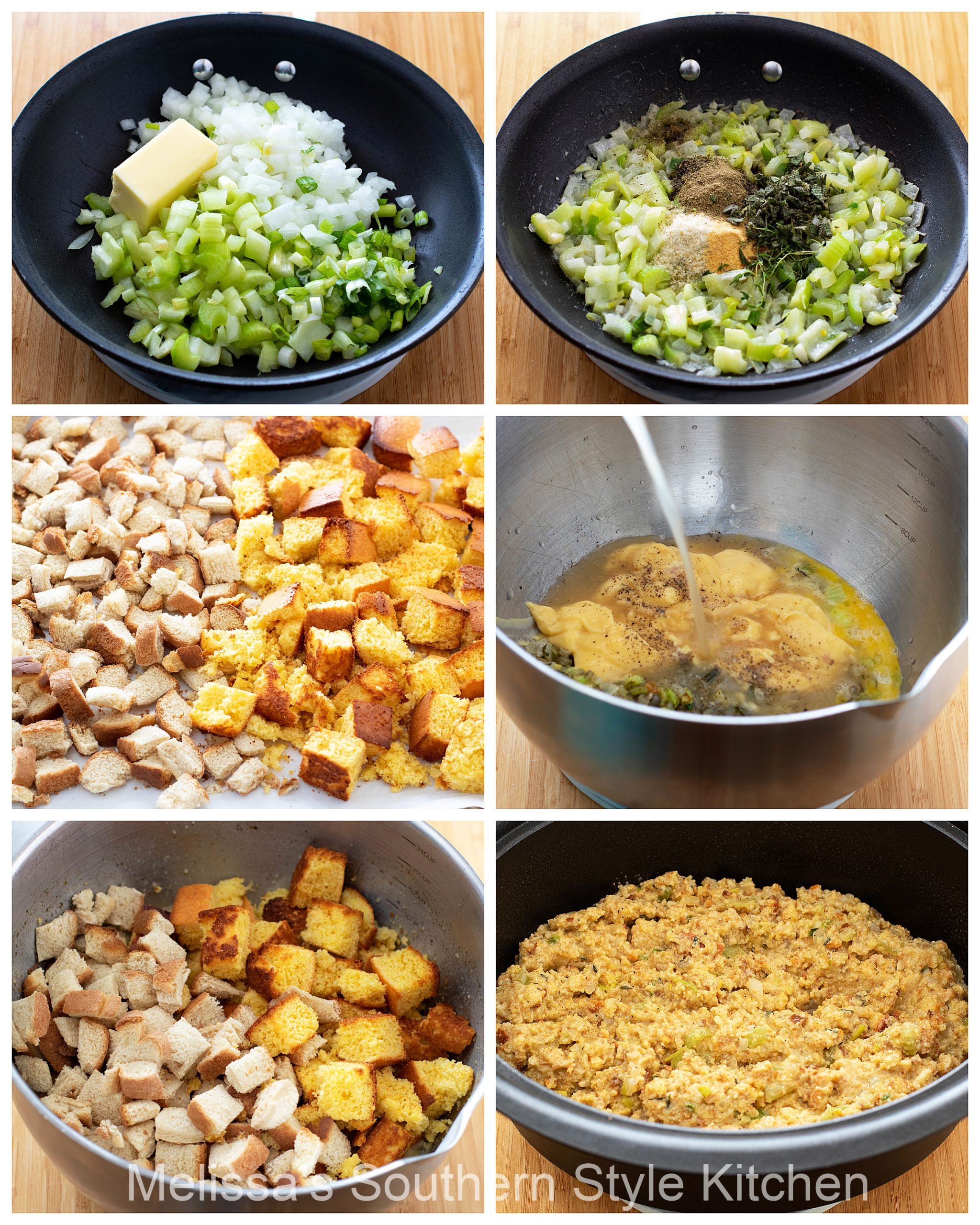 ingredients-to-make-crockpot-cornbread-dressing