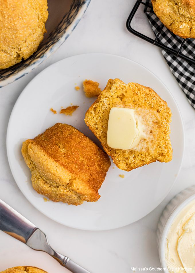 plated-cornbread-muffin