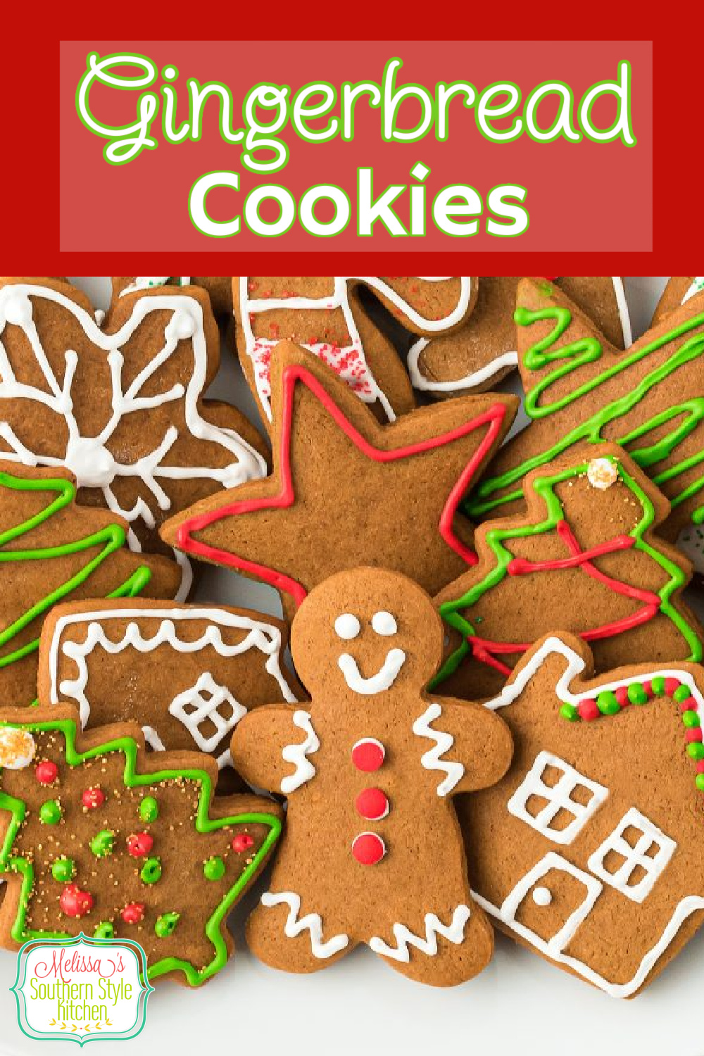 Make this classic Gingerbread Cookies Recipe to share with family and friends for the holidays #gingerbreadcookies #classicgingerbreadcookies #cookierecipes #christmascookies #cookies #holidaybaking #gingerbreadmen #cookieswap