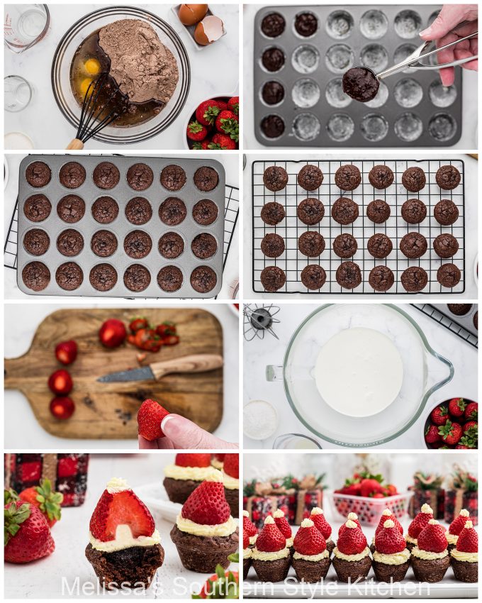 ingredients-to-make-easy-Santa's-hat-brownies