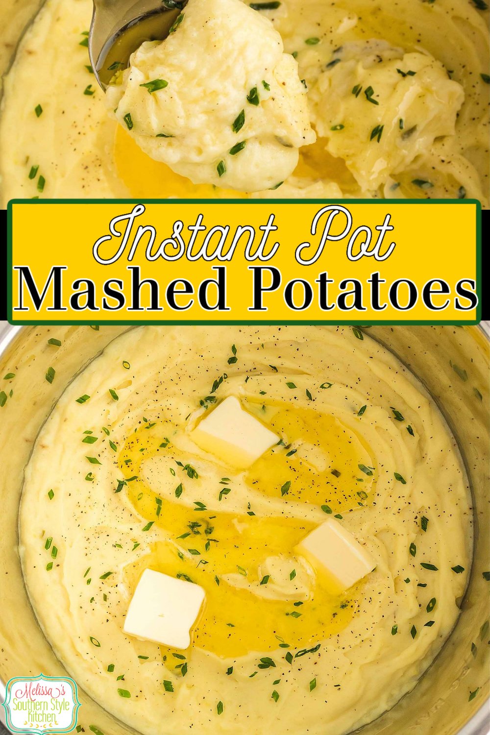 These creamy Instant Pot Mashed Potatoes are buttery and full flavored making them the perfect side dish option for any occasion #instantpotpotatoes #mashedpotatoes #potatorecipes #easymashedpotatoes #instantpotrecipes #thanksgivingrecipes #potatoes #bestmashedpotatorecipe via @melissasssk