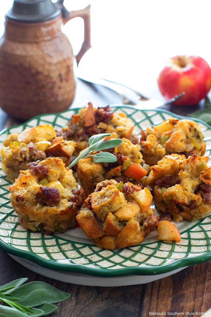plated-stuffing-muffins