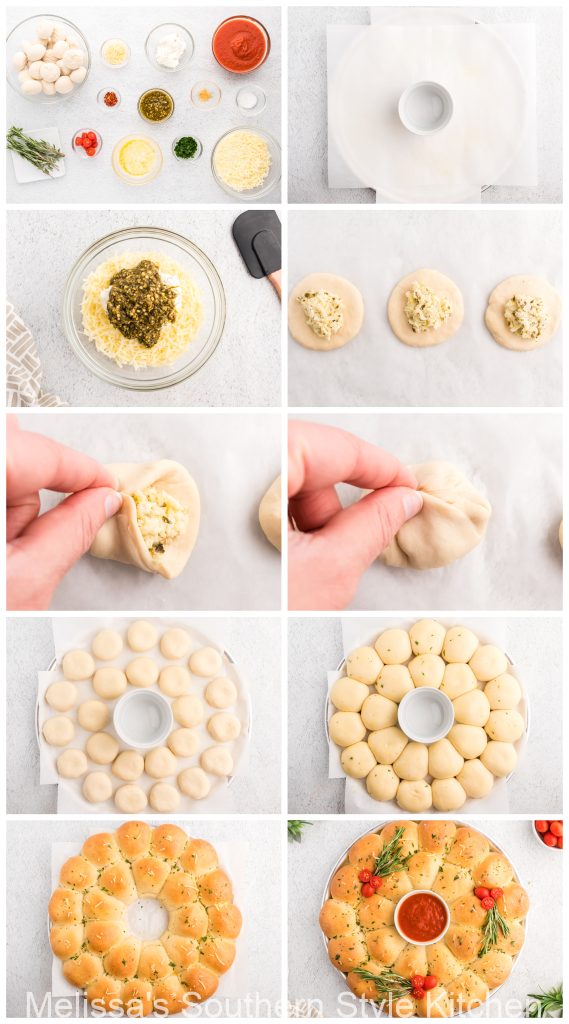 ingredients-to-make-cheesy-garlic-bread-wreath