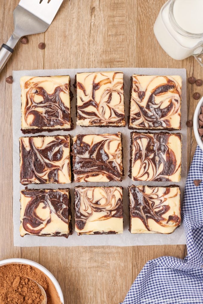 baked-cheesecake-brownies
