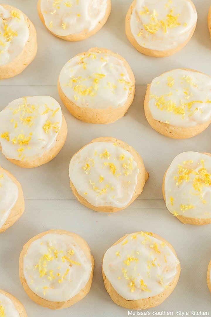 Glazed Lemon Cookies - melissassouthernstylekitchen.com