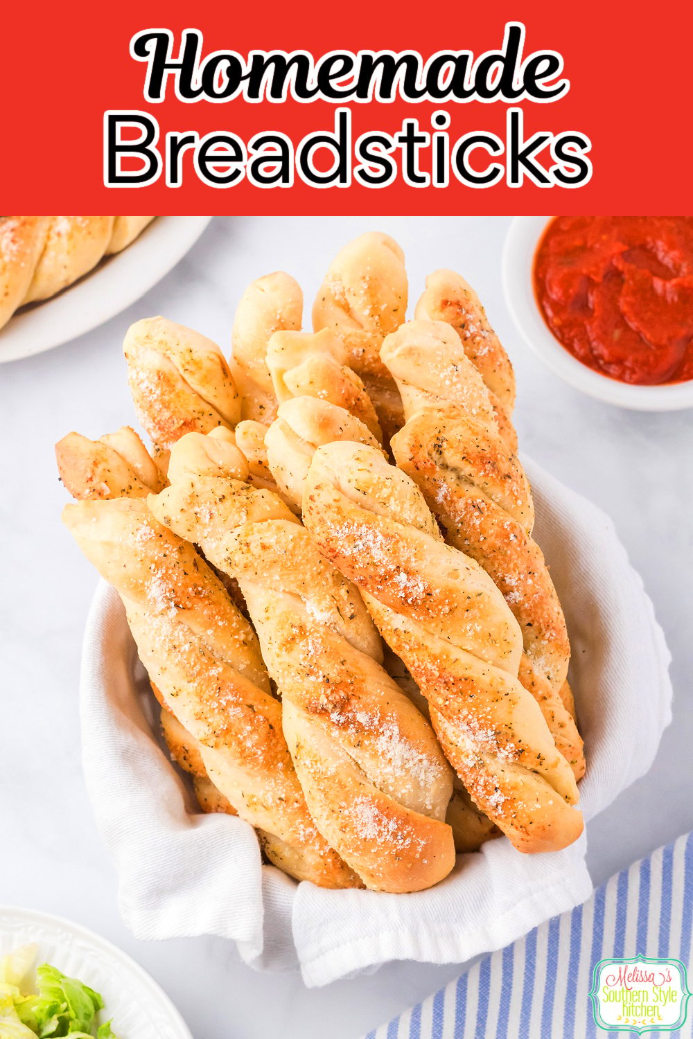 These buttery twisted Homemade Breadsticks are deliciously seasoned making them ideal for serving as an appetizer or a side dish #breadsticks #homemadebread #sourdoughbread #breadsticksrecipe #Italianbread #Italianbreadsticks #easybreadsticksrecipe