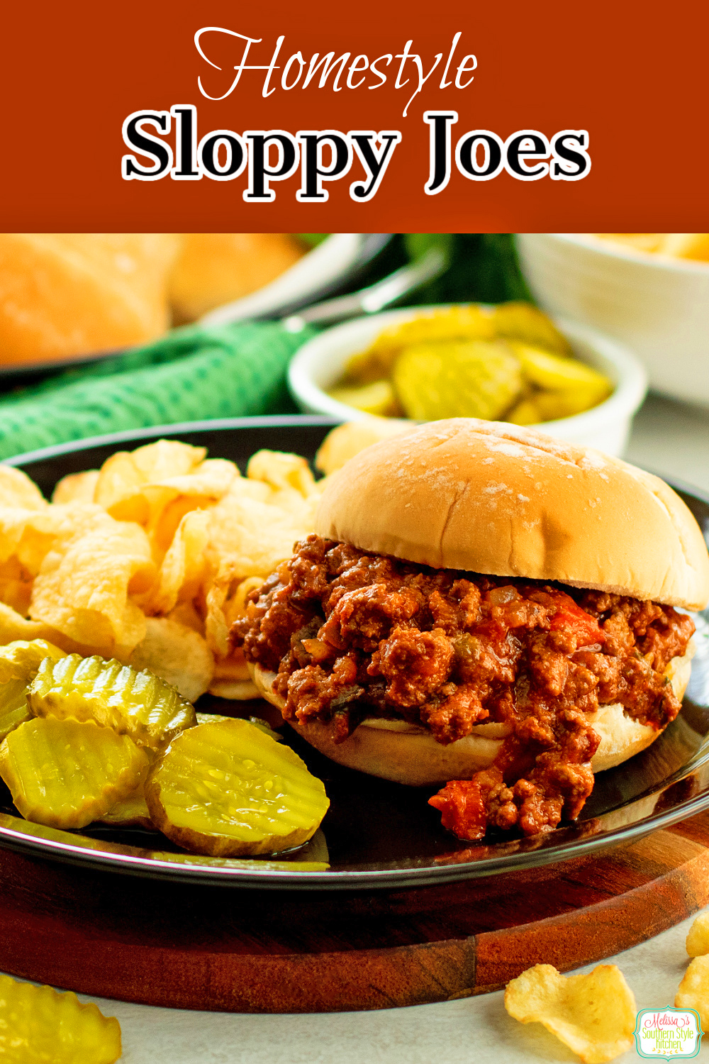 This Sloppy Joes recipe is just what you need for a simple supper after a hectic day. Stuff the rich filling into warm rolls and devour #sloppyjoes #easygroundbeefrecipes #smokyjoes #easysloppyjoes #homemadesloppyjoes via @melissasssk