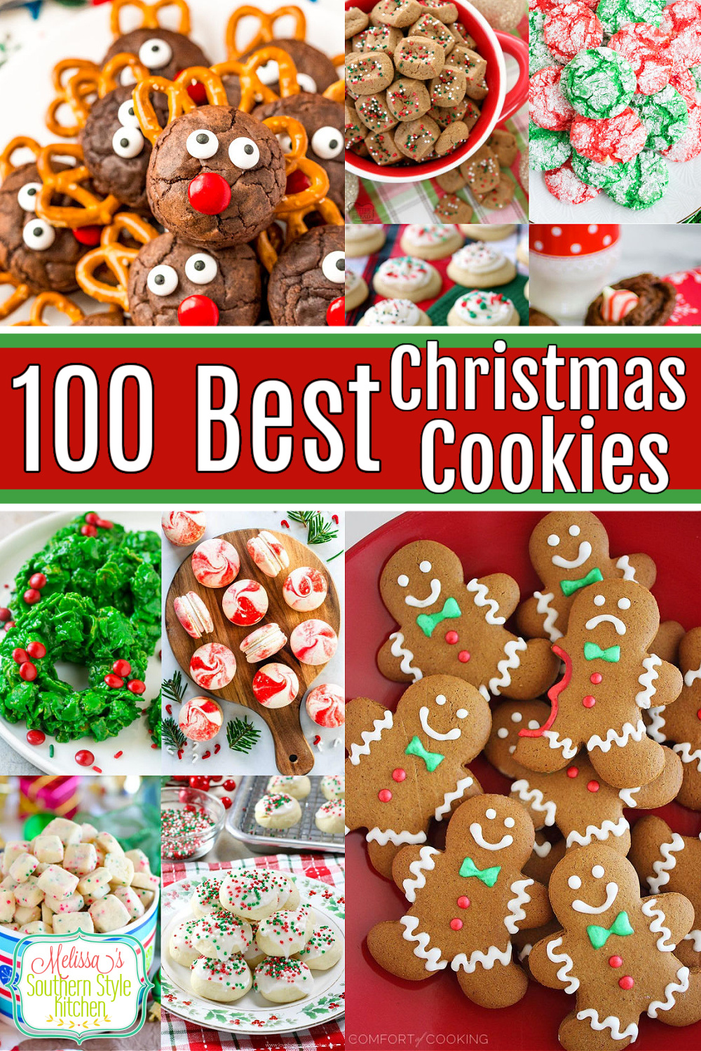 Kick off the holiday season and host a Virtual Cookie Swap with this collection of 100 of the Best Christmas Cookies #christmascookies #cookierecipes #cookieswap #virtualcookieswap #bestcookierecipes #100bestchristmascookies #cookies #holidaybaking #desserts #dessertfoodrecipes via @melissasssk