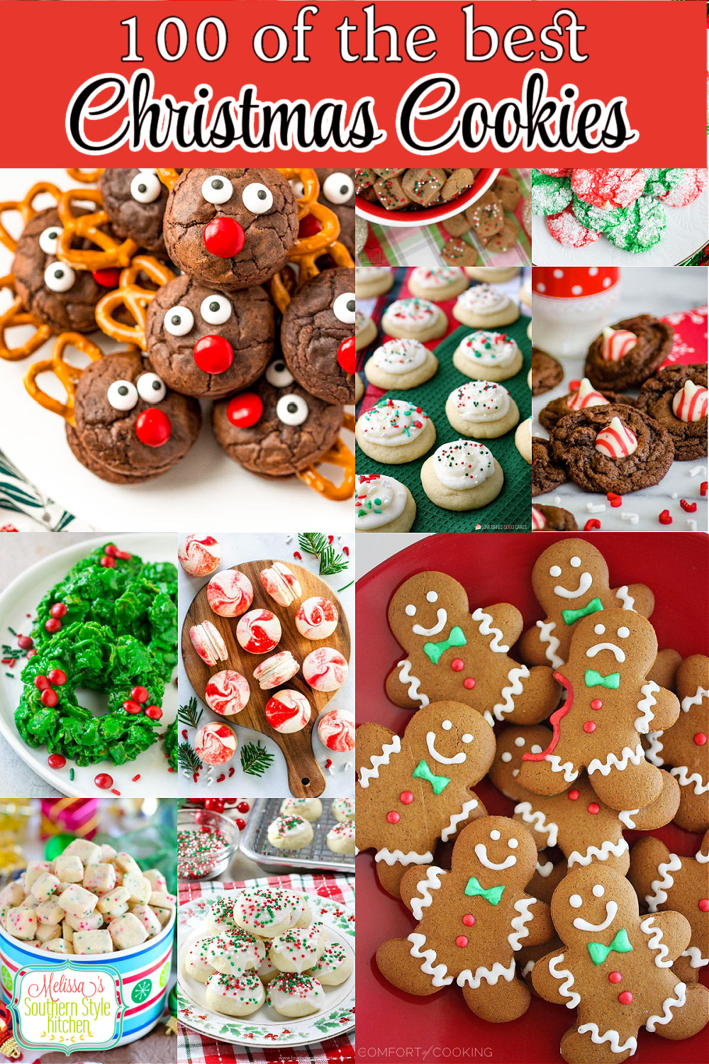 Kick off the holiday season and host a Virtual Cookie Swap with this collection of 100 of the Best Christmas Cookies #christmascookies #cookierecipes #cookieswap #virtualcookieswap #bestcookierecipes #100bestchristmascookies #cookies #holidaybaking #desserts #dessertfoodrecipes