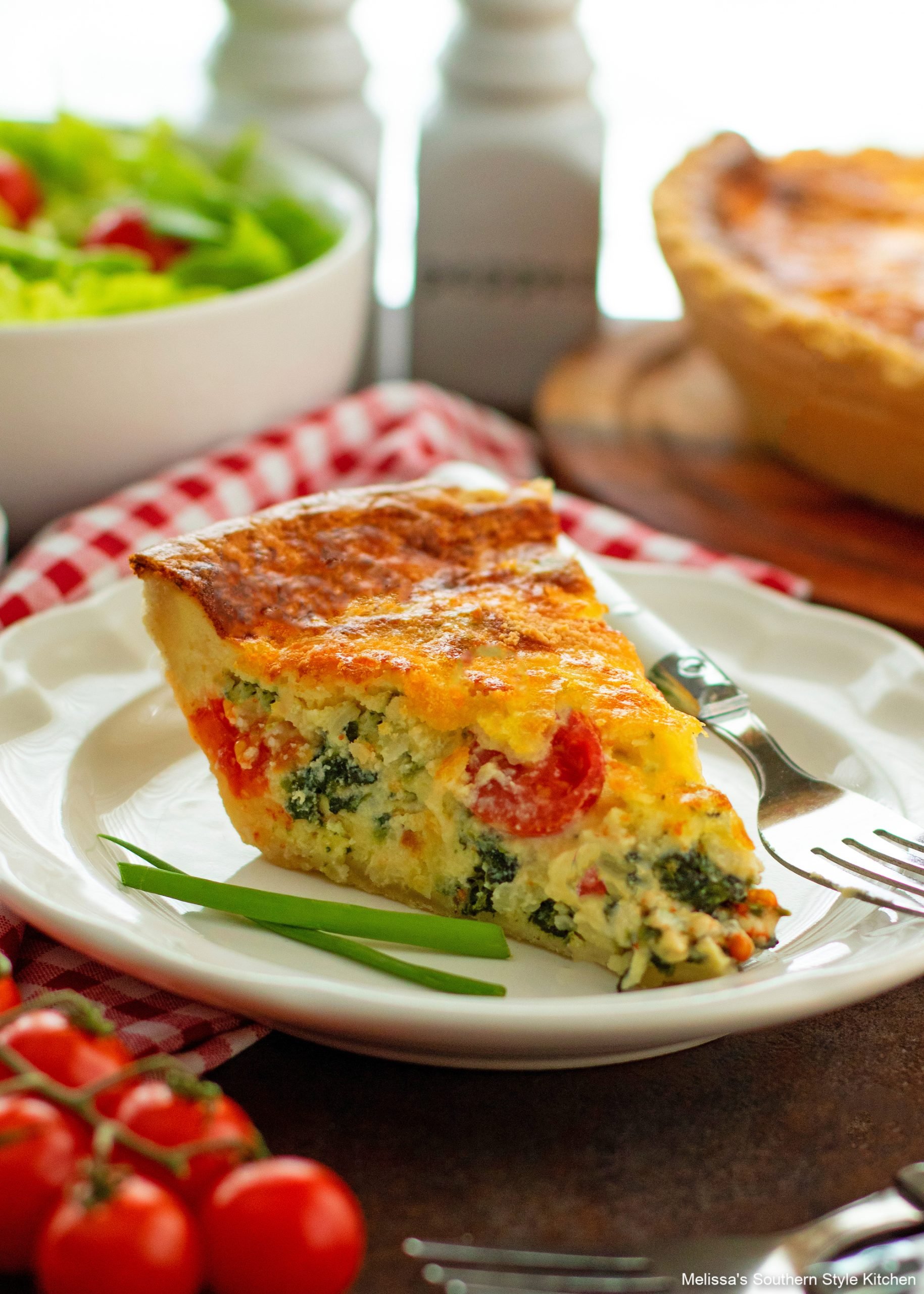 homemade-ricotta-and-spinach-quiche