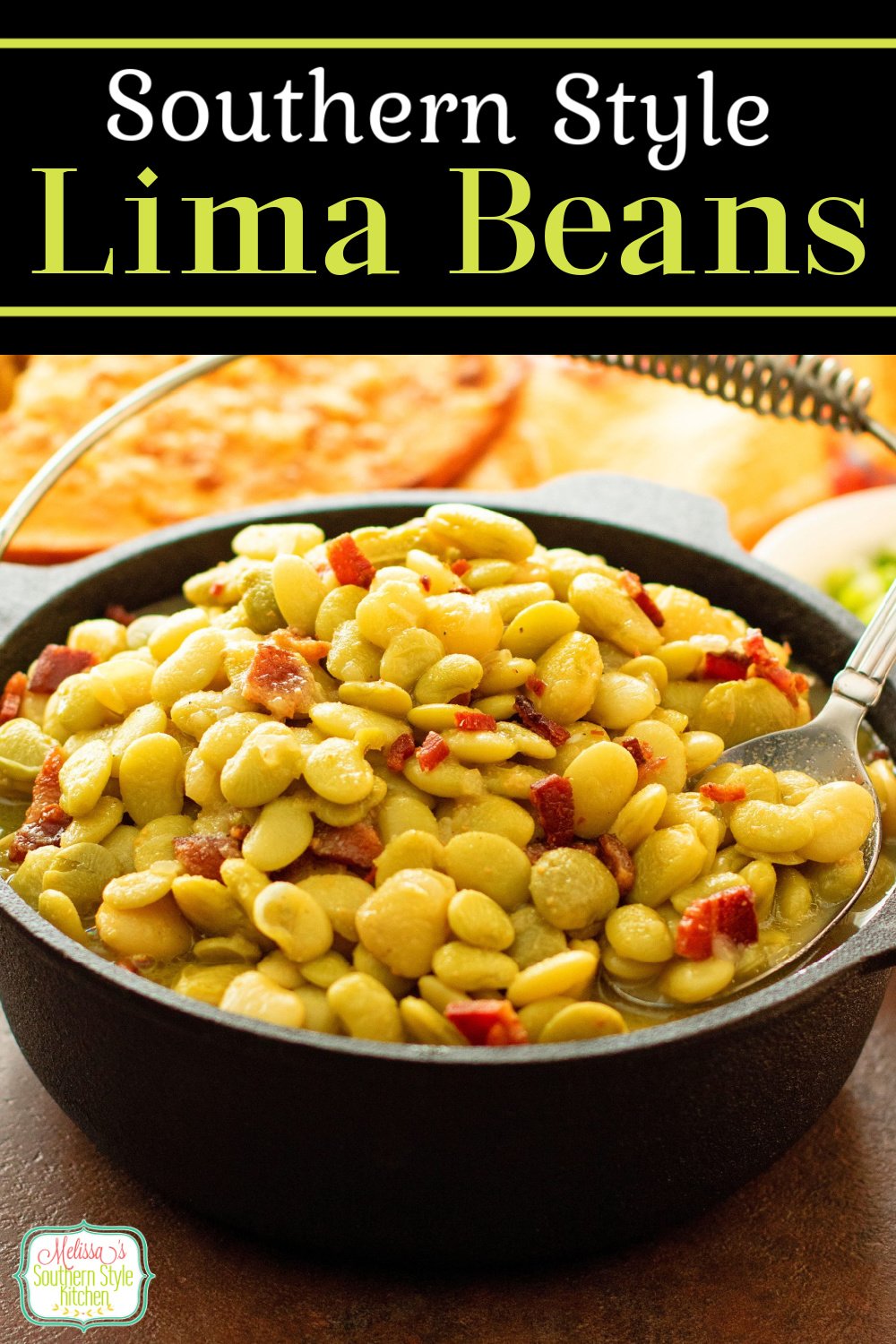 This easy Lima Beans Recipe will take you from weekday family meals to holiday gatherings #limabeans #butterbeans #howtomakelimabeans #thanksgivingsidedishes #beans #beanrecipes #babylimabeansrecipe #frozenlimabeans via @melissasssk