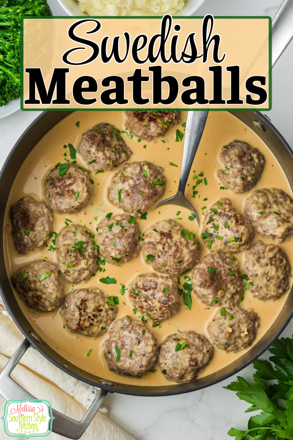 This Swedish Meatballs recipe is full flavored and versatile. It can be served both as an entrée or an appetizer for your small bites menu. #swedishmeatballs #howdoyoumakemeatballs #easymeatballsrecipes #meatballs #swedishfood #turkishmeatballs #meatballrecipes #bestswedishmeatballs via @melissasssk