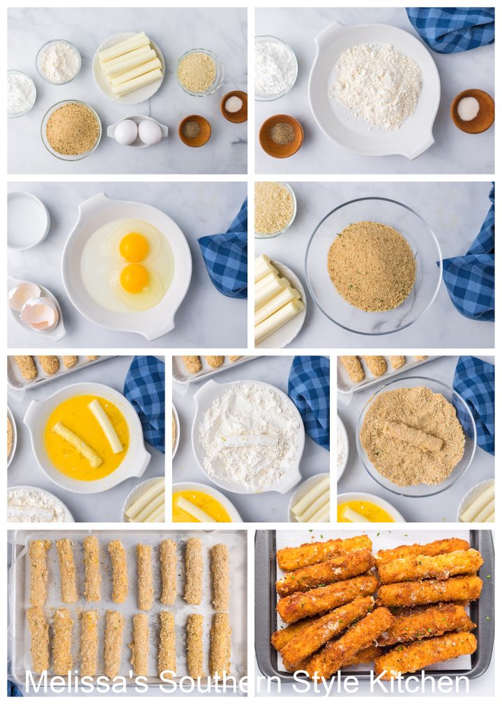 Mozzarella Sticks Recipe - melissassouthernstylekitchen.com