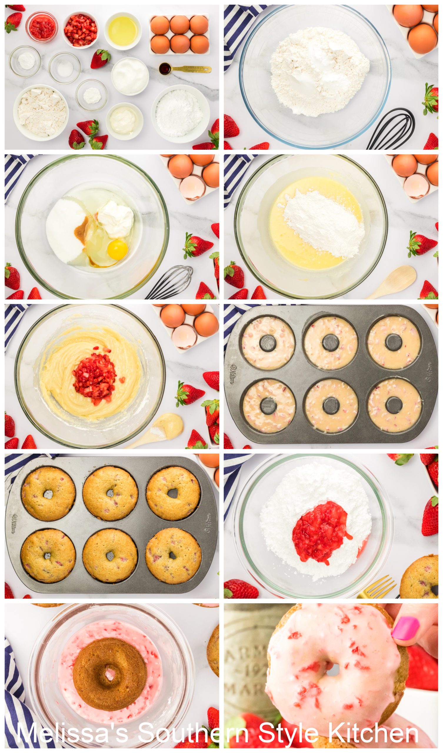 how-do-you-make-strawberry-doughnuts