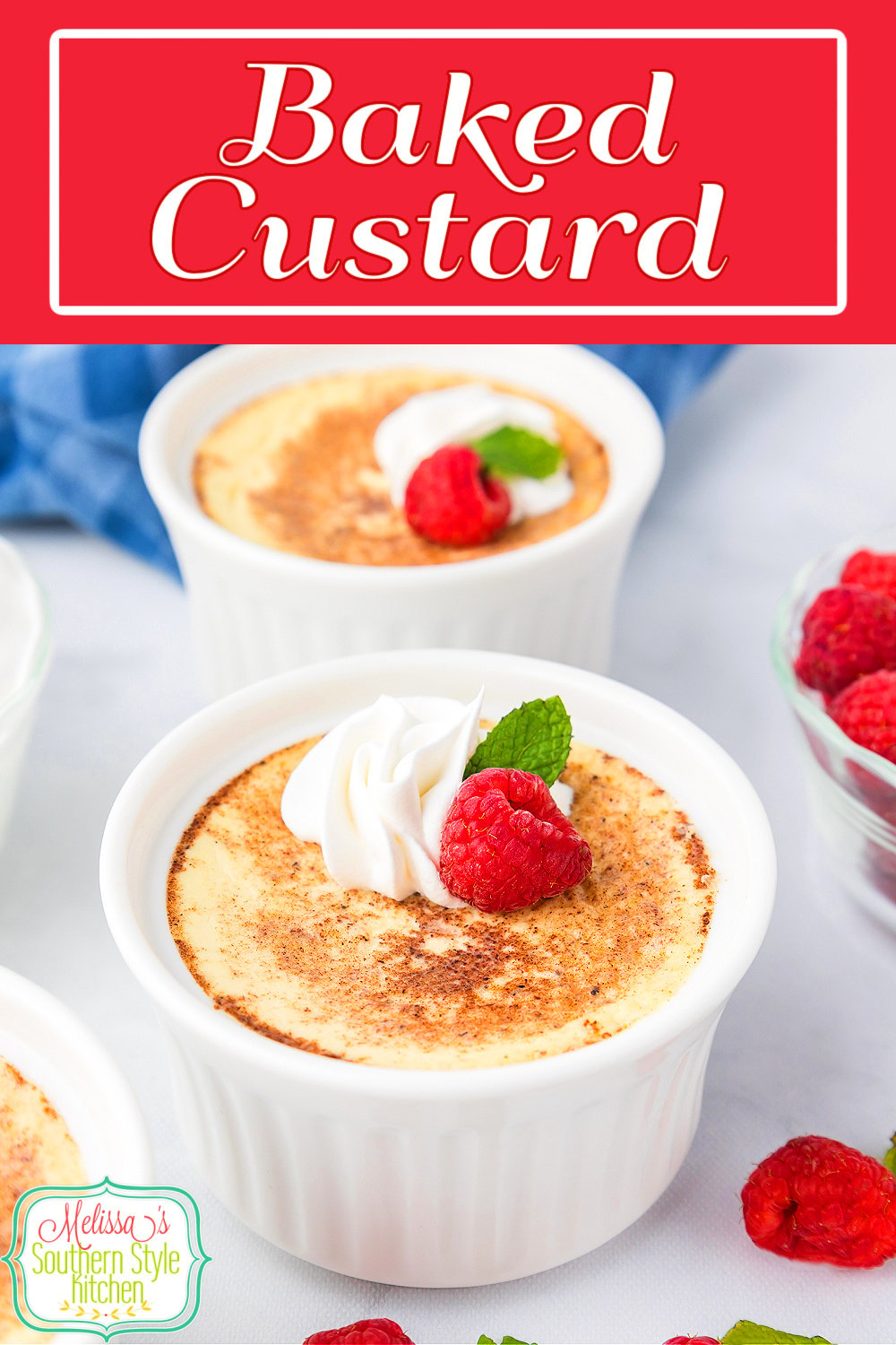 This rich and delicious old fashioned Baked Custard Recipe is made with pantry ingredients that are certain to satisfy your sweets craving. #bakedcustard #custardrecipes #easybakedcustard #custard #easydesserts #easydessertrecipe