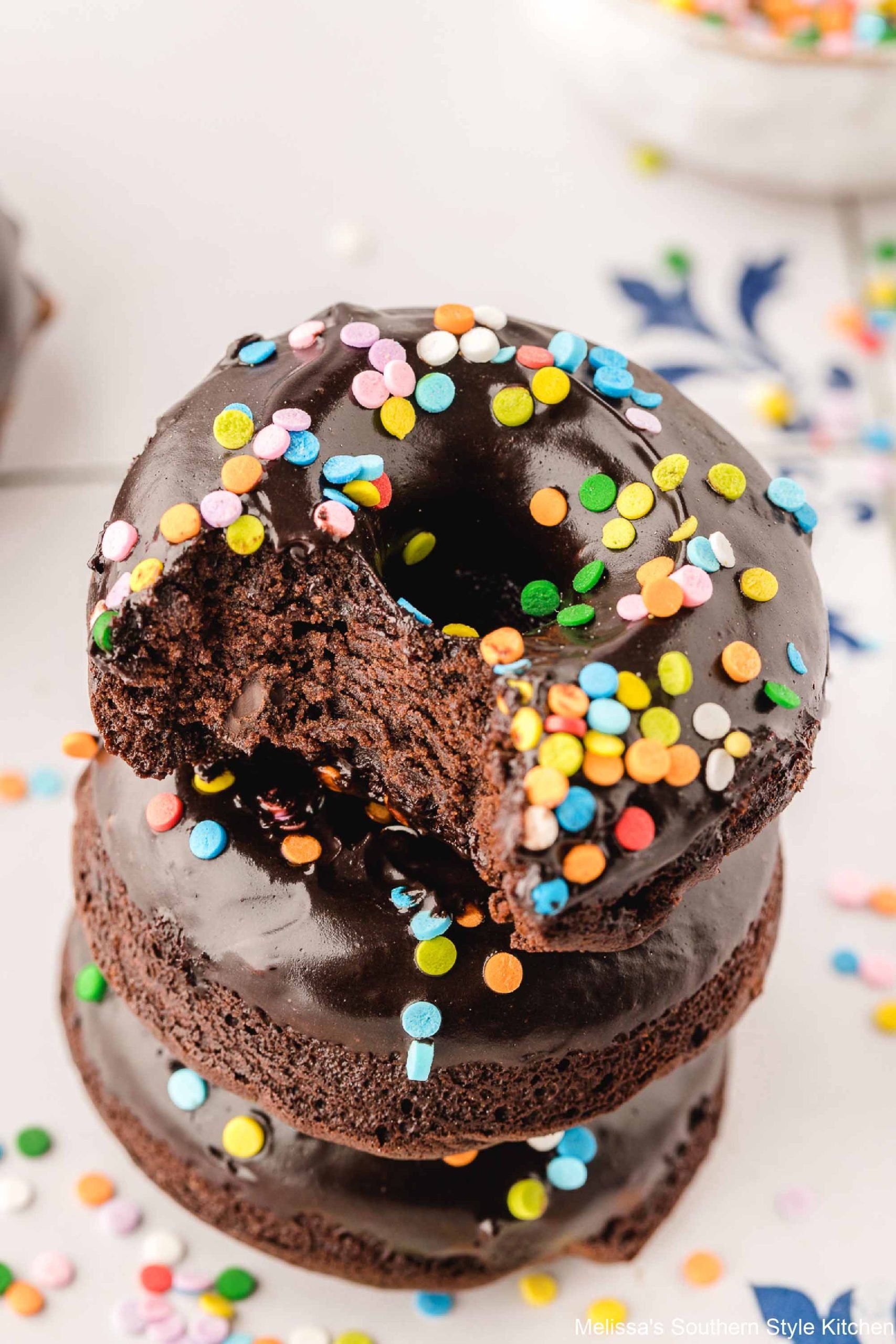 baked-chocolate-doughnuts
