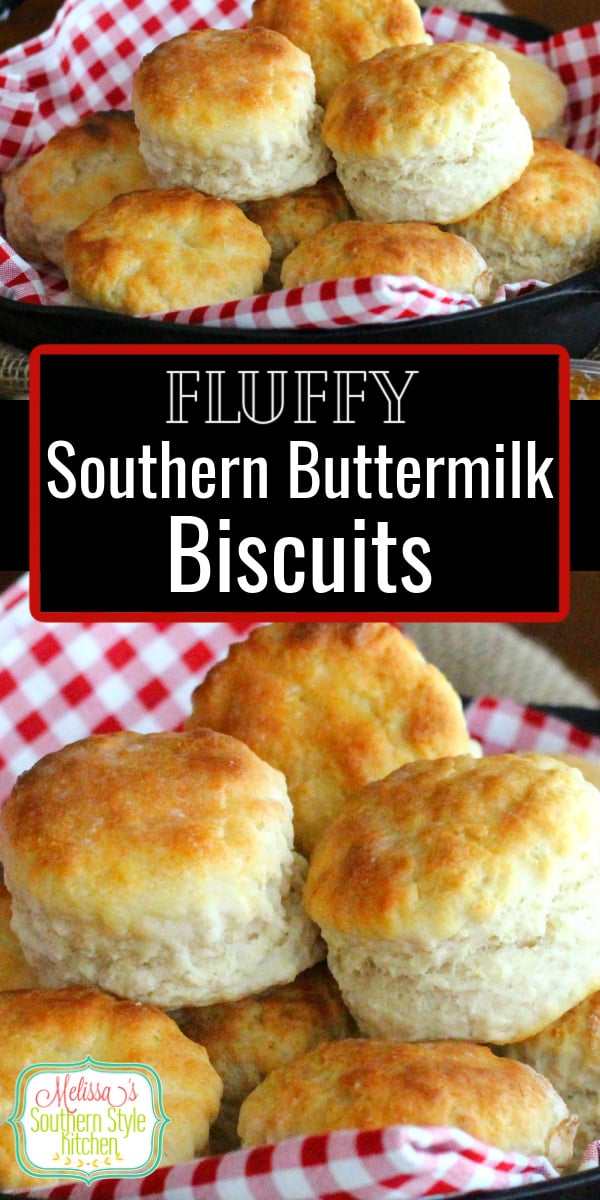 Bake a batch of these spectacular Fluffy Southern Buttermilk Biscuits to go with any meal #buttermilkbiscuits #southernbiscuits #biscuits #biscuitrecipes #southernfood #southernrecipes #bread #breakfast #brunch #holidaybrunch #bestbiscuits #bestbiscuitrecipes #holidaybrunch #fallbaking via @melissasssk