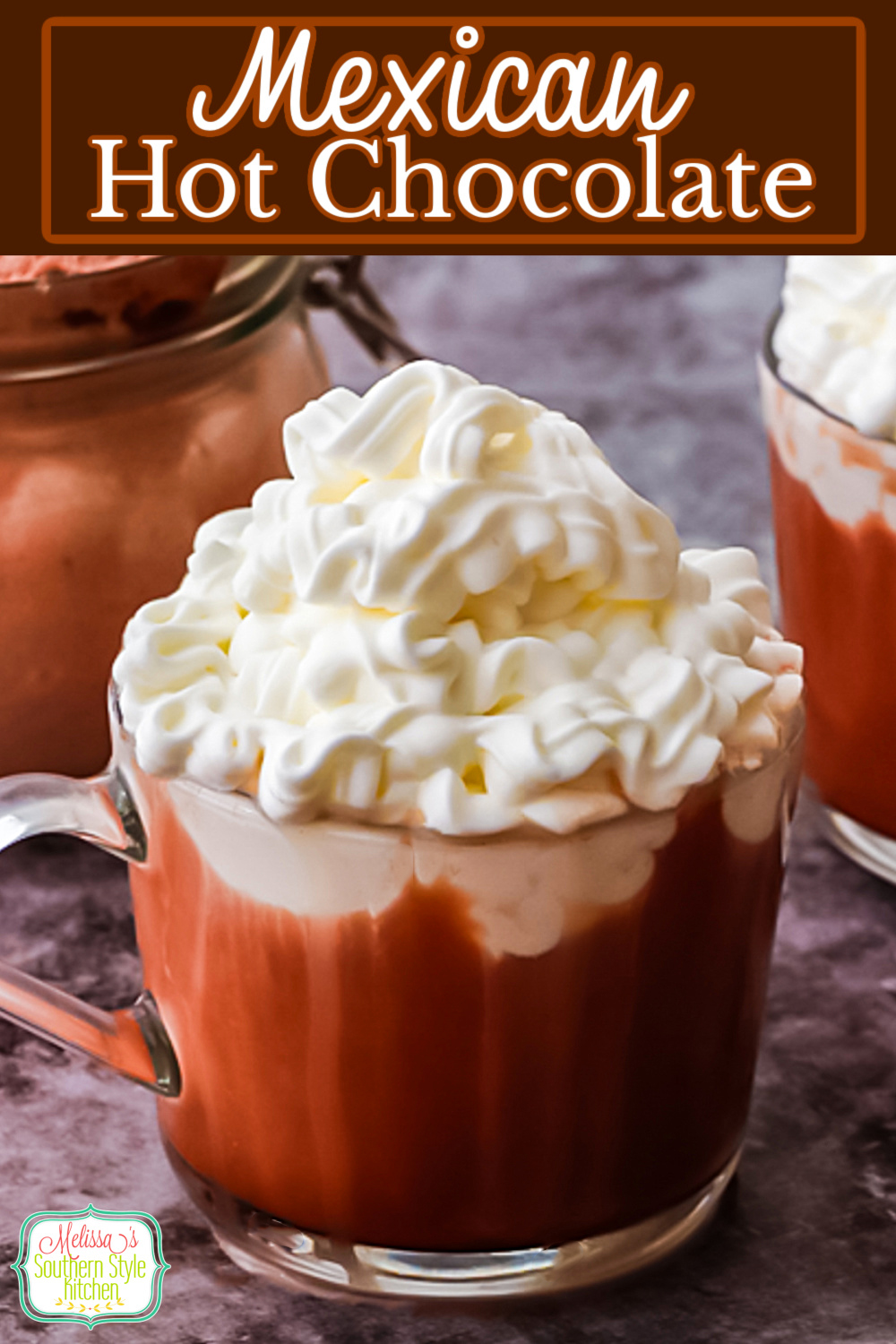 Treat the family to a steamy cup of Mexican Hot Chocolate! #hotcocoa #hotchocolate #mexicanhotchocolate #hotchocolaterecipes #hotchocolatemix via @melissasssk